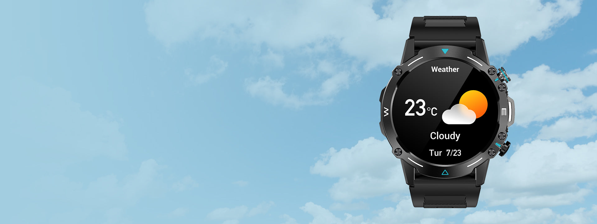 El reloj inteligente Colmi M42 muestra información meteorológica, cuenta con un diseño delgado, más de 100 modos deportivos y una autonomía de batería de 10 días.