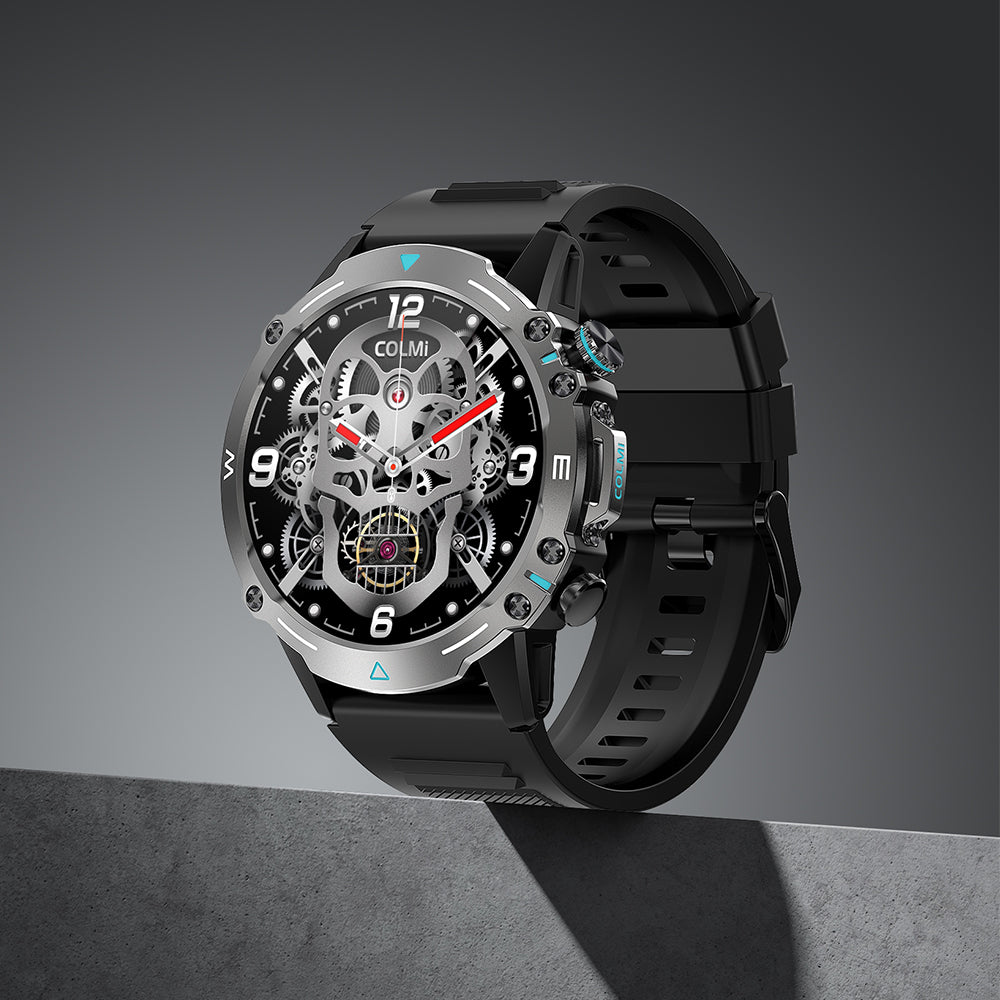 Reloj inteligente Colmi M42 con carcasa de aleación de zinc, diseño delgado, más de 100 modos deportivos y una duración de batería de 10 días.