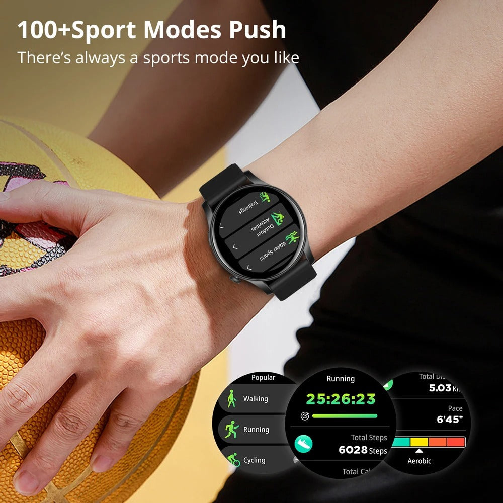 Reloj inteligente para deportes, gimnasio y ejercicio Colmi V73, reloj inteligente profesional para entrenamiento.