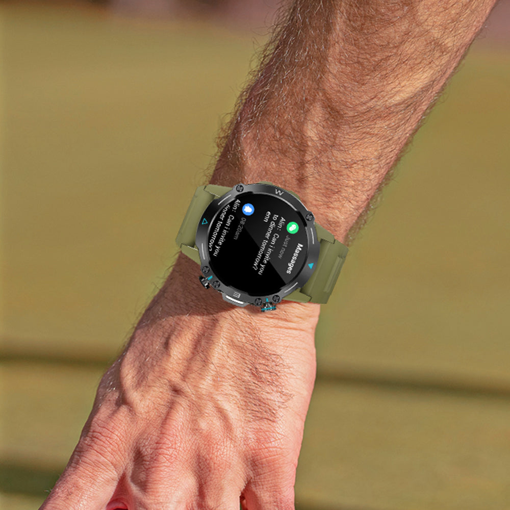 Reloj inteligente Colmi M42 con función de sincronización de información, diseño delgado, más de 100 modos deportivos y 10 días de duración de la batería.